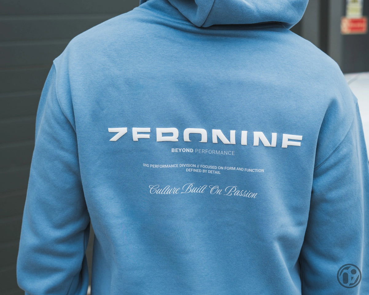 09D Carolina Blue Beyond Performance Hoodie