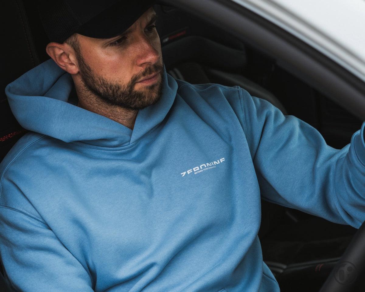 09D Carolina Blue Beyond Performance Hoodie