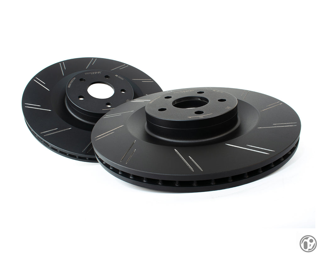09D Grooved Front Brake Disc Pair [Focus RS Mk3]