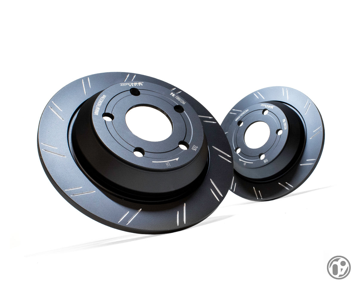 09D Grooved Rear Brake Disc Pair [Puma ST]