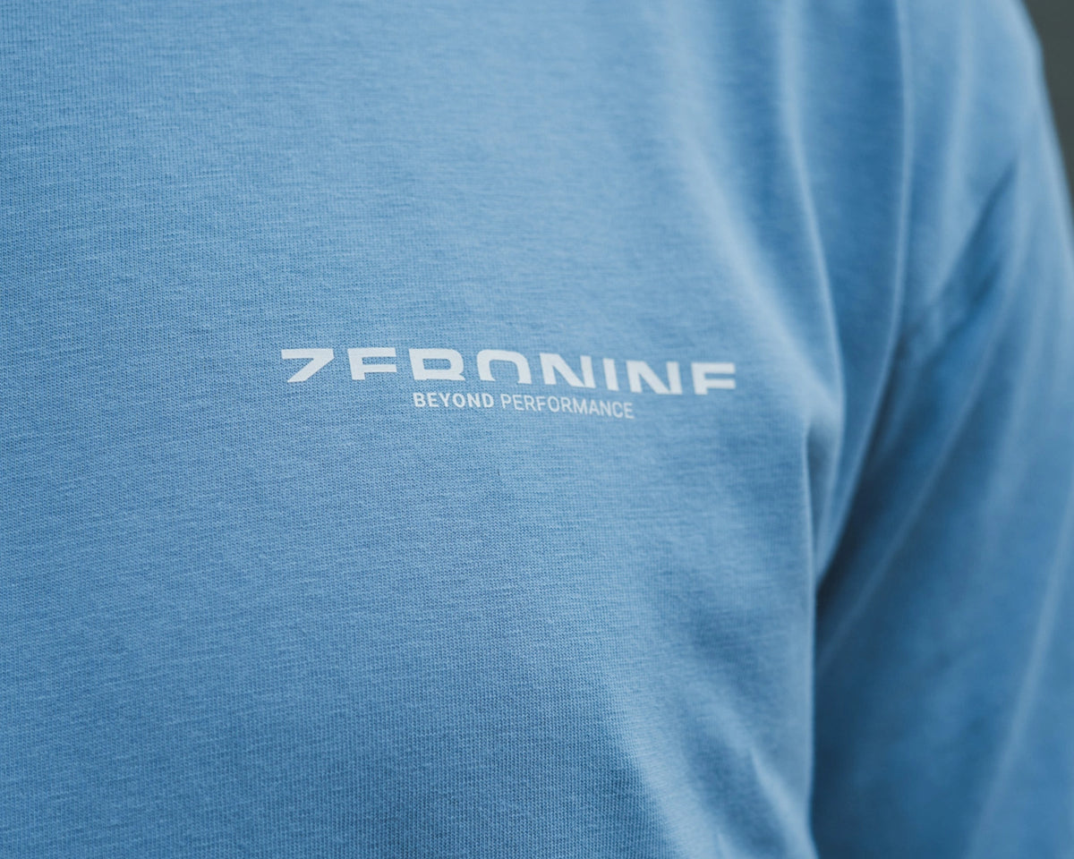 09D Tailored Carolina Blue Beyond Performance Tee