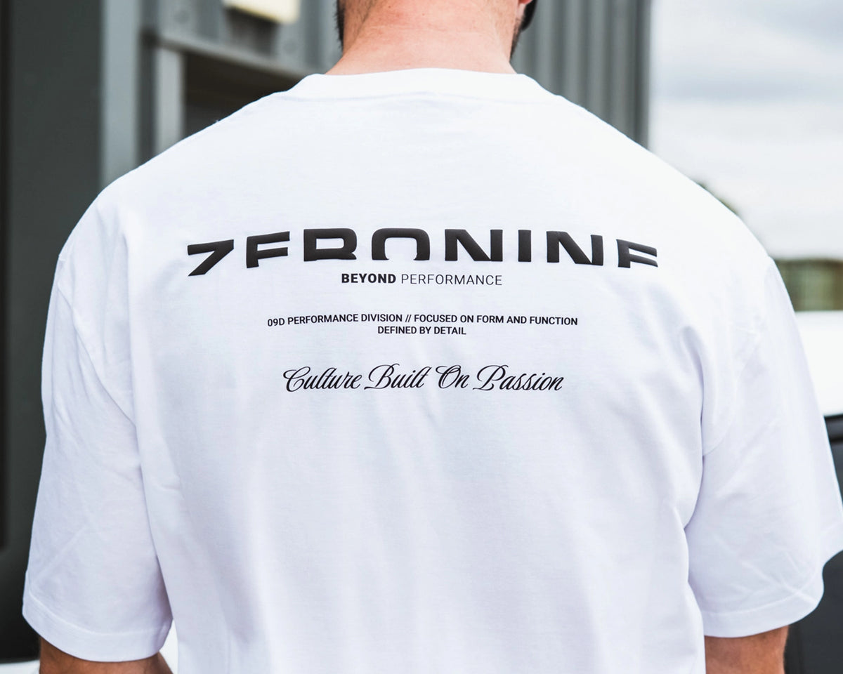 09D White Beyond Performance Tee