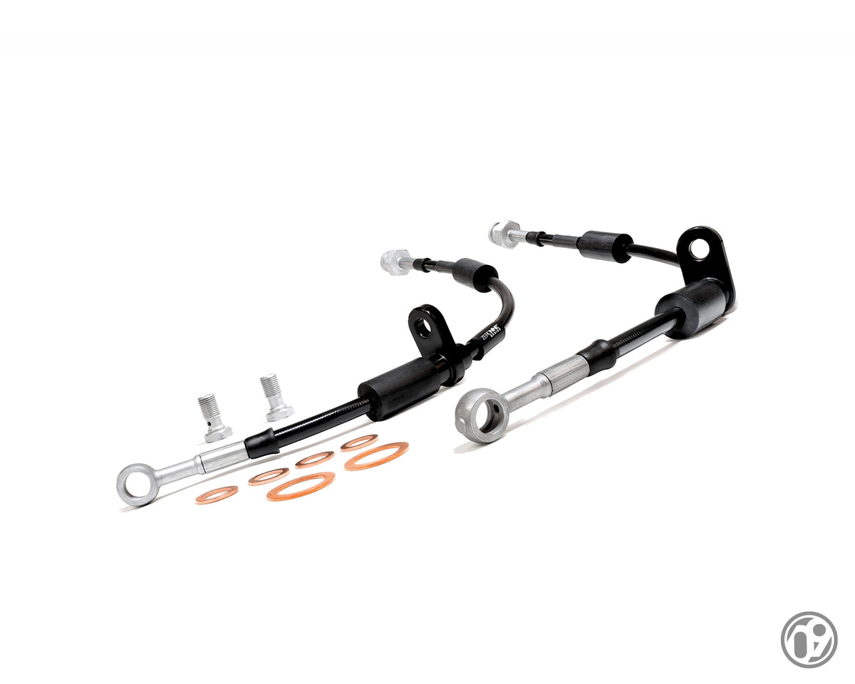 09D Braided Brake Line Kit Front [Fiesta ST Mk7]