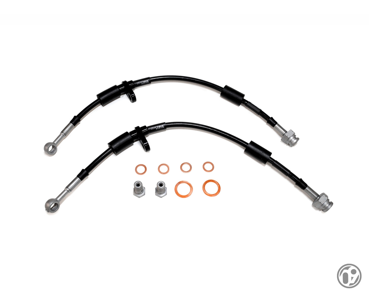 09D Braided Brake Line Kit Front [Fiesta ST Mk7]