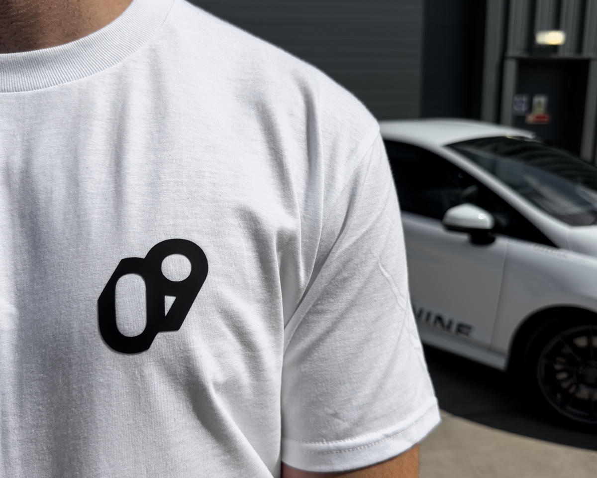 09D White Teamwear Tee